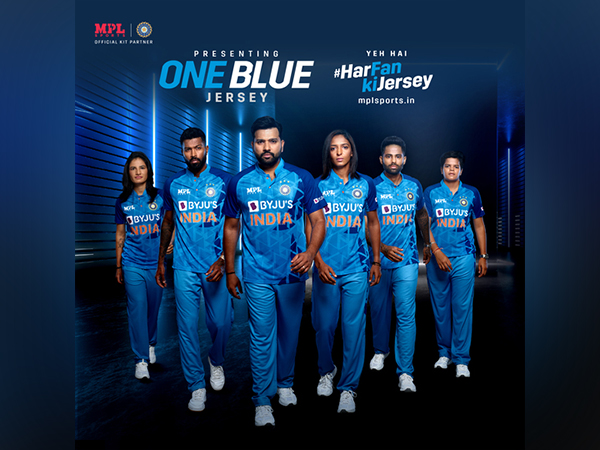 New T20I jersey for Team India unveiled