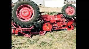Three die as tractor overturns 