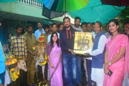 Actor Kichcha Sudeep to adopt 31 cows under Punyakoti Dattu Yojana
