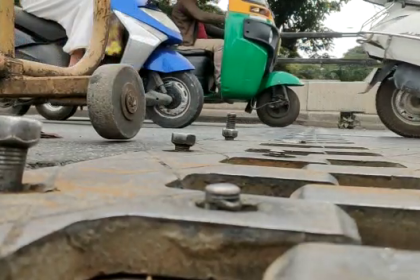BBMP fixes protruding bolts, nuts of expansion joint on flyover after outrage