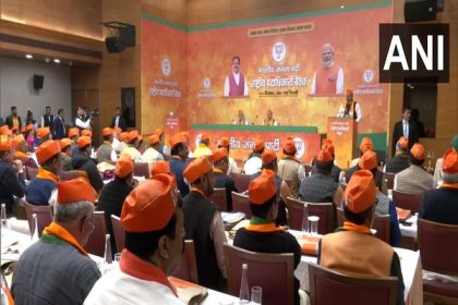 PM Modi inaugurates two-day high level meeting at BJP headquarters