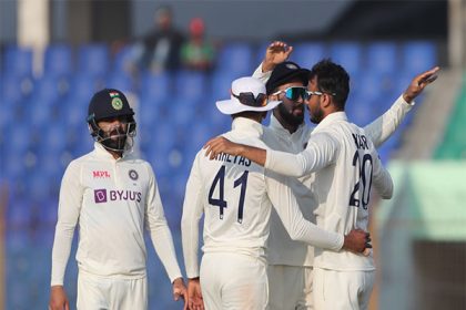 BAN vs IND, 1st Test: Visitors 4 wickets away from win, on Day 4 at stumps
