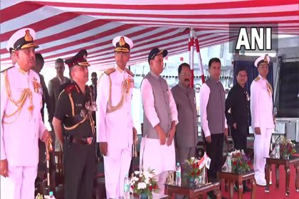 India-made destroyer Mormugao formally inducted into Indian Navy