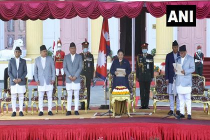 Pushpa Kamal Dahal takes oath as Nepal's new Prime Minister