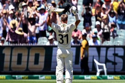 David Warner breaks Test century drought in his 100th game at MCG