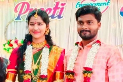 Newly-wed techie dies in crash, injured wife final bids goodbye from stretcher