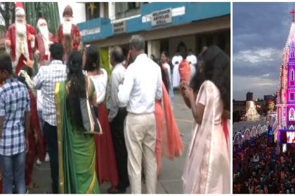 Grand Christmas celebrations amid Covid fears in Bengaluru 
