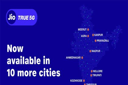 Reliance Jio launches 5G services in 10 more Indian cities