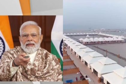 Modi inaugurates Tent City, built on banks of River Ganga, in Varanasi