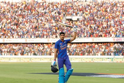 Shubman Gill smashes double ton in 1st ODI against New Zealand
