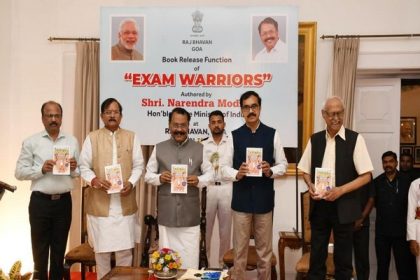 Goa Governor launches book 'Exam Warriors' written by PM Modi