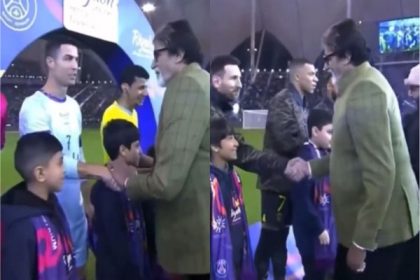 Amitabh Bachchan meets Ronaldo, Messi in Riyadh, says 'what an evening'