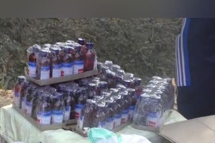 1280 bottles of cough syrup seized near Assam-Tripura border
