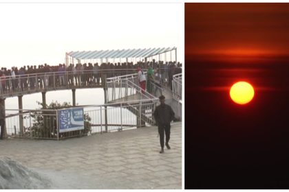 Tourists flock sunrise points at Nandi Hills, Hampi& beaches in large numbers