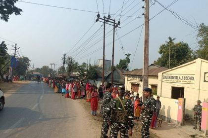 Tripura records 32.06 pc voter turnout till 11 am