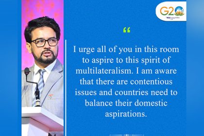 Anurag Thakur at G20: Aspire for multilateralism by balancing domestic aspirations