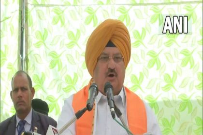 BJP chief JP Nadda participates in Sikh community Kisan Sabha in Hanumangarh