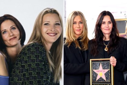 Friends reunion: Courteney Cox's Hollywood Walk of Fame ceremony
