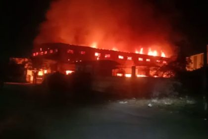 Fire breaks out at incense factory in Harohalli, material worth lakhs gutted