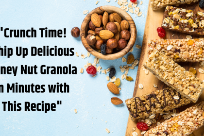 "Crunch Time! Whip Up Delicious Honey Nut Granola in Minutes with This Recipe"