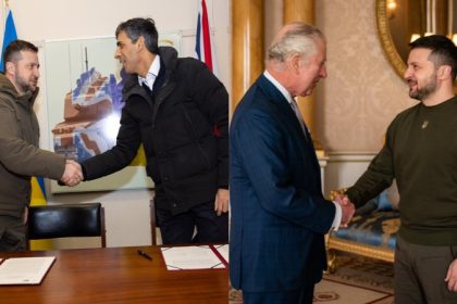 Ukrainian President visits UK; meets King and Rishi Sunak, addresses Parl
