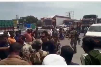 Tension on B'luru-Chennai highway after army men 'assault' bus driver