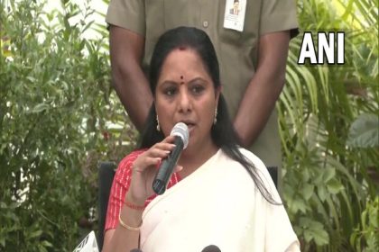 K Kavitha to appear before ED today, BRS workers gather outside Telangana CM's residence