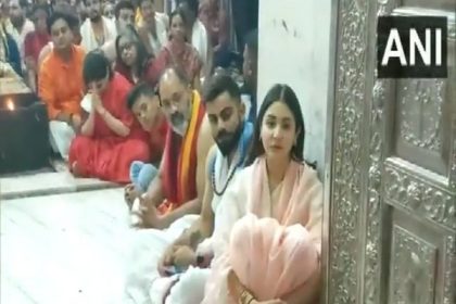 Virat, Anushka visit Mahakaleshwar temple in Ujjain ahead of 4th test