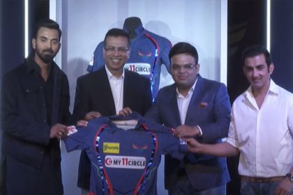Lucknow Super Giants unveil their official jersey for IPL 2023