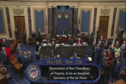 US Senate confirms Indian-origin Ravi Chaudhary as Assistant Secretary of Air Force