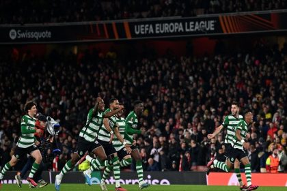 Sporting Lisbon book their place in last 8 as Arsenal crashes out of UEFA Europa League