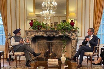 Envoy Sandhu discusses India-US ties with new US Ambassador to India Garcetti