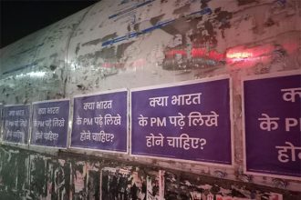 Fresh posters targeting Modi crop up in Delhi