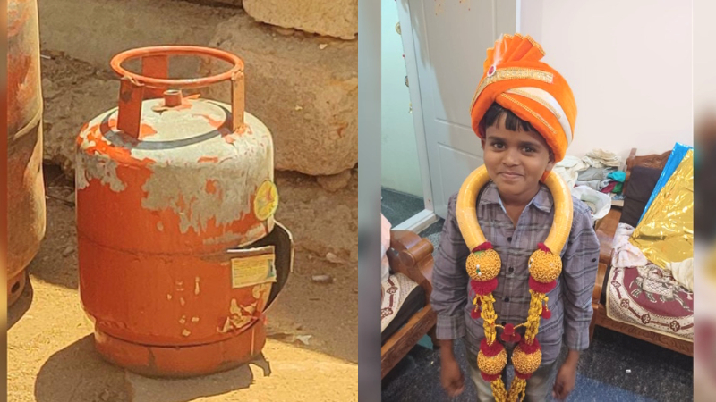 13-year-old boy dies after LPG cylinder blast while refilling gas