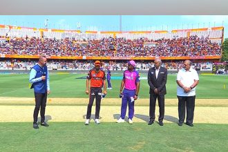 Sunrisers Hyderabad win toss, opt to field against Rajasthan Royals