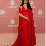 Isha Ambani looks gorgeous in red outfit at NMACC's 'India in Fashion'
