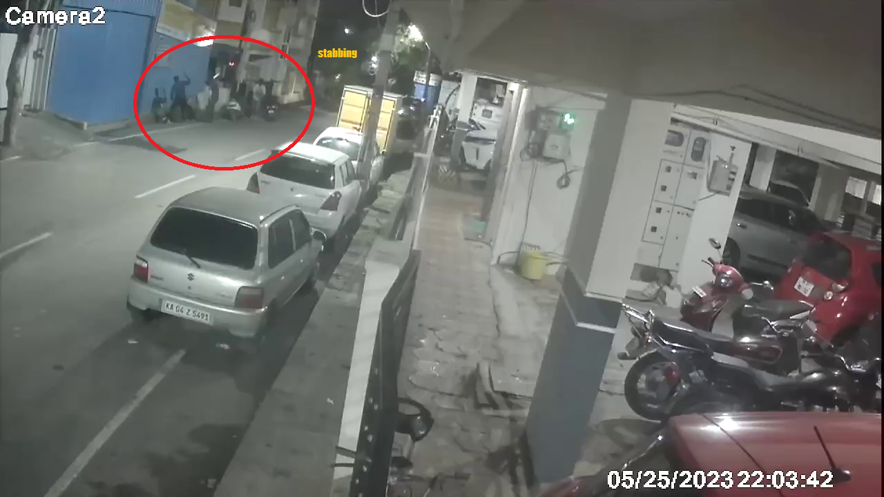 Historysheeter stabbed 26 times in 40 seconds in Bengaluru, video goes