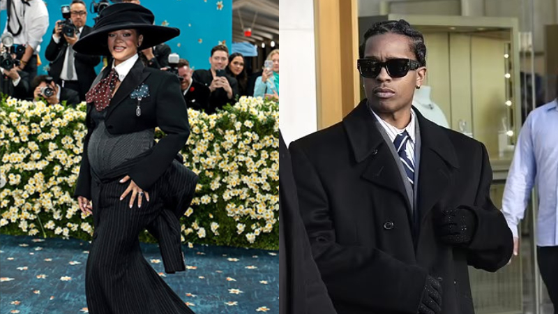 Rihanna makes comeback to Met Gala, debuts baby bump
