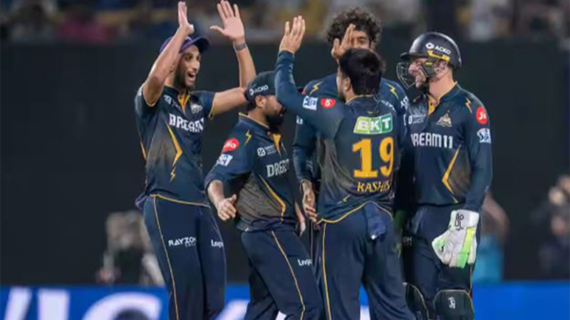 IPL: Gujarat Titans beat Mumbai Indians by 3 wickets via DLS in rain-hit match at Wankhede